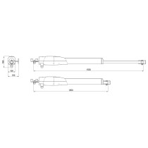 Drehtorantrieb CAME ATS50AGS (230V)