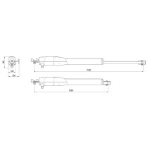 Drehtorantrieb CAME ATS50DGS (24V)